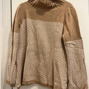 Beige Ann Taylor Sweater (Size Large)